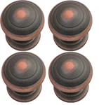 Lot Of Hickory Hardware P2283-OBH 1-1/4" Drawer Knob Rubbed Bronze. Fixed Price $24.95.