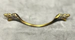 Vtg Martha Stewart Living Bedford Satin Brass Spindle Drawer Pulls (5 Packs). Fixed Price $14.00.