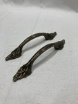 Lot 2 Amerock Natural Elegance Brass Cabinet Door Handle Pull BP1330-077 Vintage. Fixed Price $9.99.
