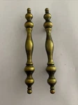 Antique Brass Laurey Traditional Kitchen Cabinet Drawer Pulls 3" Cc. Fixed Price $10.60.