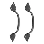 Black Door Pull Handle Wrought Iron 10"H Drawer Renovators Supply. Fixed Price $36.99.