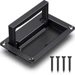 Syine Black Zinc Alloy Recessed Door Pull Handle Flush F.... Fixed Price $27.28.