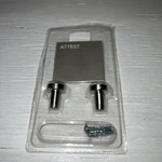 Ikea Attest Knob / Drawer Pull (pack Of 2) Stainless Steel 501.387.50 New Sealed. Fixed Price $50.00.