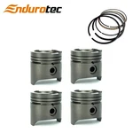 Dish Top Piston & Ring Set 060" Ford Cortina Capri Escort 1600 X Flow 68-81. Fixed Price $222.75.