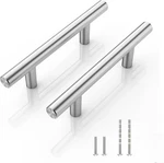 Nisuoien 30 Pack - Inch Cabinet Handles Pulls For Kitchen Stainless Steel Brus. Fixed Price $15.39.