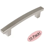 *10 Pack* Cosmas Cabinet Hardware Satin Nickel Contemporary Handle Pulls #5236SN. Fixed Price $30.20.