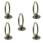5PCS Bronze Ring Drawer Pulls, Vintage Cabinet Handles Drop Knobs Single.... Fixed Price $9.51.