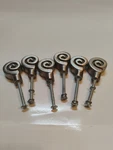 (6) Amerock C-9339-1 Nickel Swirl Spiral Ram Horn Cabinet Drawer Knob Pulls. Fixed Price $19.99.
