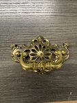 Vintage Keeler Brass Co Fancy Batwing Drawer Pull Handle Cabinet (92). Fixed Price $5.00.