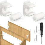 False Cabinet Front Drawer Clips Sink Tip Out Snap With Scre.... Fixed Price $12.64.