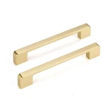 Lepatape 30 Pack 6 1/4 Brushed Gold Cabinet Pulls Zinc Alloy Handles For Kitchen. Fixed Price $80.00.