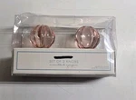 Pottery Barn Kids Pink Crystal Drawer Pulls/knobs * 2 Piece Set. Fixed Price $15.00.