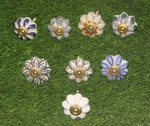 Lot Of Multicolor Assorted Ceramic Knob Drawer Pull Cabinet Handle Door 6845. Fixed Price $74.32.