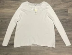 Kim Rogers Women's Long Sleeve Atlas Ivory Size Nwt #C278. Fixed Price $6.08.
