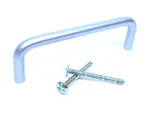 Stanley Usa 4" Wire Cabinet Drawer Knob Pull Satin Chrome Solid Brass. Fixed Price $9.99.