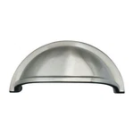 10 Pack 3" Hole Centers Brushed Nickel Home Drawer Door Cabinet Cup Pull Handle. Fixed Price $53.30.
