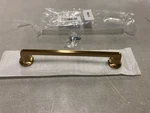 Schaub 213-SSB Northport 8" Nautical Cabinet Handle, Satin Brass. Fixed Price $24.07.