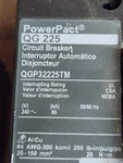 Square D I-line Powerpact QGA32225 Amp Pole Circuit Breaker QGA2225TM. Fixed Price $150.00.