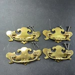 Vtg Draw Pulls Brass Finish #E16 Dc Code A7549 4.5 (c). Fixed Price $22.49.