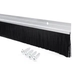 Uxcell Door Brush Bottom Sweep Silver Tone H-shape Aluminum Alloy Holder 2-INCH. Fixed Price $66.02.