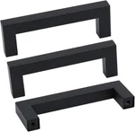 Goldenwarm 18 Pack Black Drawer Cabinet Pulls Stainless Steel LSJ12BK128. Fixed Price $29.99.