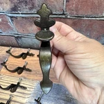 Amerock Cabinet Door Handles 3" Vertical Bore 156-1 Antique Brass Lot Of 9. Fixed Price $28.61.