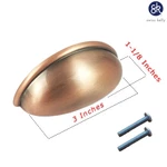 Swiss Kelly Hardware Antique Copper Kitchen Cabinet Handles Drawer Pulls. Fixed Price $24.75.