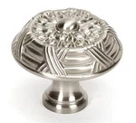 Alno A880-38-SN Ribbon & Reed 1/2" Knob Satin Nickel. Fixed Price $25.56.