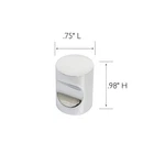 Metal Barrel Knob In Brushed Nickel 10 Pack. Fixed Price $46.04.