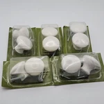 Lot Of 10 White Porcelain Drawer Knobs 3/8" Ceramic Cabinet Pulls W/screws Nib. Fixed Price $27.99.