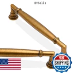 Asimerdeco 10 Pack Antique Brass 5" (128MM) Cabinet Pulls Zinc Alloy Drawer Hand. Fixed Price $33.59.