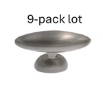 9-PACK Lot Amerock Everyday Heritage Satin Nickel 1/2" Cabinet Knob BP4476-G10. Fixed Price $16.65.