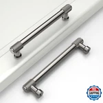 Coinkoly 10X 5" Brushed Satin Nickel Knurled Cabinet Pulls Handles Kitchen. Fixed Price $71.25.