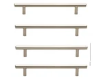 Bar Drawer Pull Solid Stainless Steel 1/16" Axel 875308 Lot Of 4. Fixed Price $32.00.