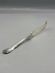 1847 Rogers Bros Berkshire Twisted Butter Knife Silver Plate Monogram Je Tbk 5. Fixed Price $15.00.