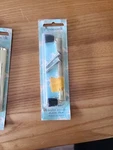 Lot Of 5 New Pkg Amerock A-424-H Handle Cabinet Pull Polished Brass 4"LONG. Fixed Price $15.00.
