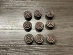 Vintage Hickory Hardware Rustic Iron Round Swirl 1/4" Cabinet Knob (29). Fixed Price $30.00.