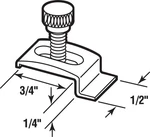 Prime-line PL7939 Aluminum Storm Door Panel Clip 0.8 In. For 1/2 Frame. Fixed Price $8.39.