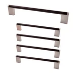 Design House 3.75" 5-PACK Stainless Steel Stone Ridge Pull Matte Black. Fixed Price $56.46.