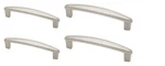 Liberty Lot Of 4, 3-3/4"CC Satin Nickel Rope Edge Cabinet Pull PN0402-SN-C Nip. Fixed Price $13.25.