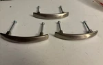 (3) Brainerd Devereux Center To Arch Bar Cabinet Pull P34958W-SN-CP. Fixed Price $8.99.