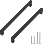 Redunest Cabinet Pulls Matte Black Handles Square Drawer. Fixed Price $28.99.