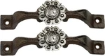 Urbalabs Cast Iron Kitchen Cabinet Handles Drawer Pulls Western Concho. Fixed Price $16.99.