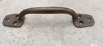 Vintage Industrial Reclaimed Unusual Antique Solid Brass Door Pull Patina. Fixed Price $40.51.