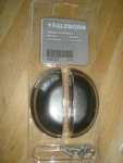 Ikea Fagleboda Drawer Pull Handles Pack Of 2 Black 3/8" Kitchen Cabinet. Fixed Price $16.89.