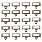 Dd-life 20PCS Antique Iron Label Frame Card Holder Cup Pull Handle Bronze. Fixed Price $14.76.