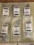 Lot Of 6 Liberty PBF508H-BSP-C 3" Domed Ringed Pull Brushed Satin Pewter New. Fixed Price $9.99.