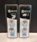 Qty New Liberty P15573L-116-U 1-1/4" Faceted Acrylic Knob Clear & Satin Nickel. Fixed Price $14.85.
