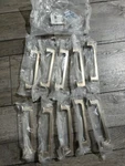 10PC Franklin Brass Parow Cabinet Handles 5-1/16" Champagne Bronze Pulls. Fixed Price $28.99.
