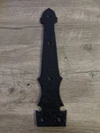 Acorn Tip Dummy Strap Door / Gate Decorative Black Cast-iron 12 Heavy Duty. Fixed Price $14.99.